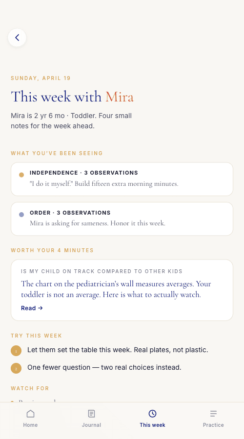 Family Companion this week digest